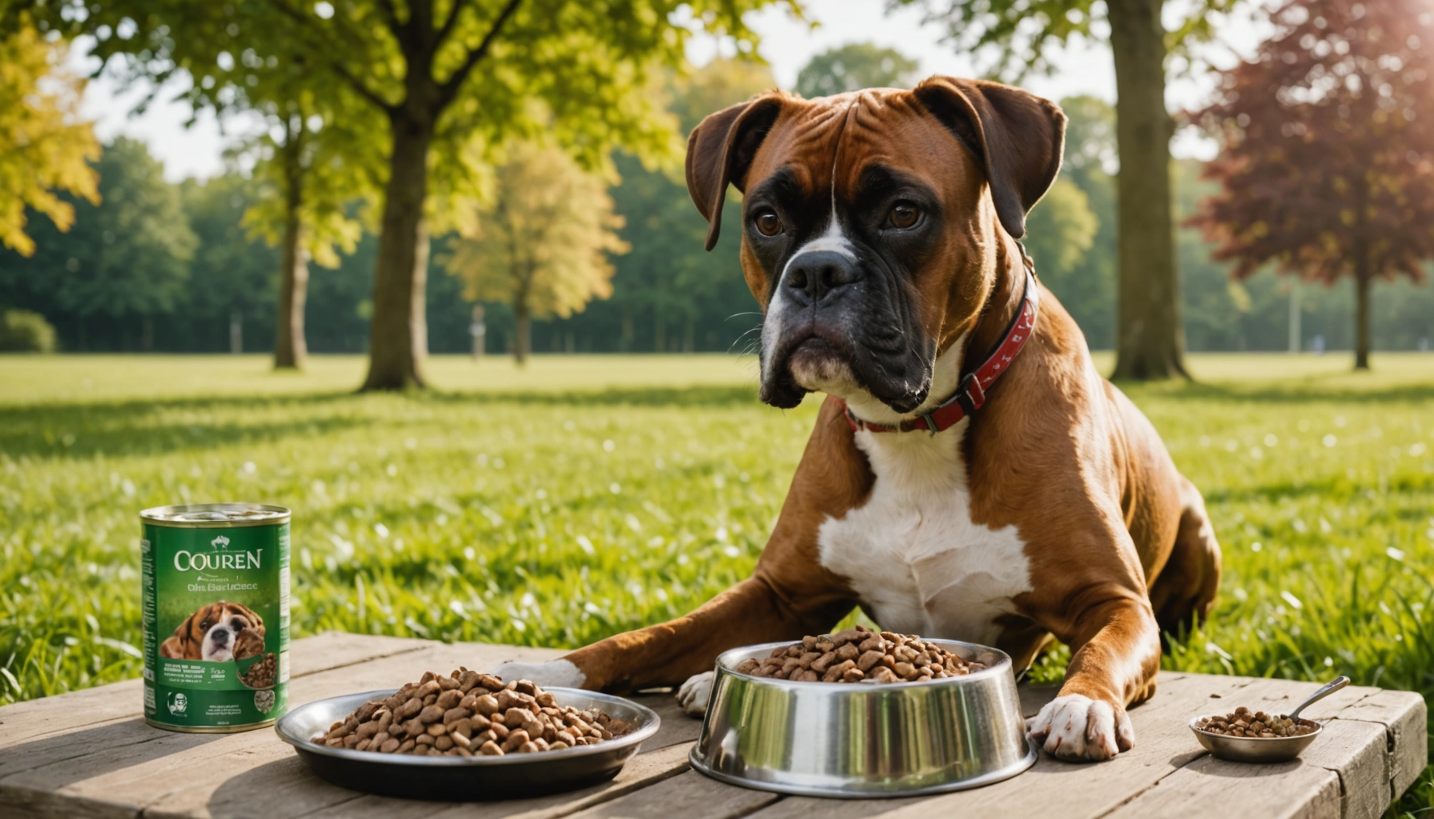 Conseils nutritionnels pour chien boxer