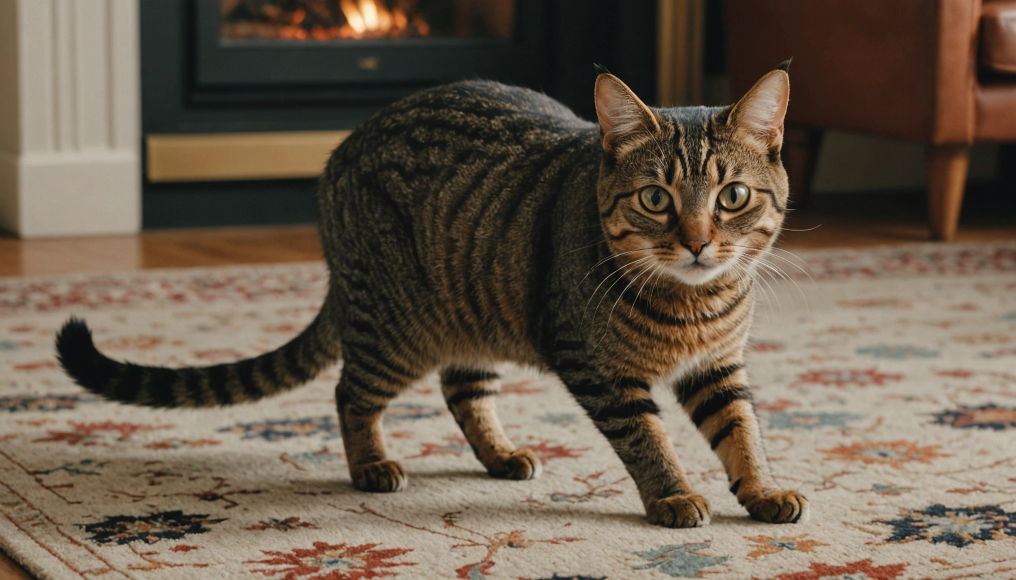 chat mange mouche