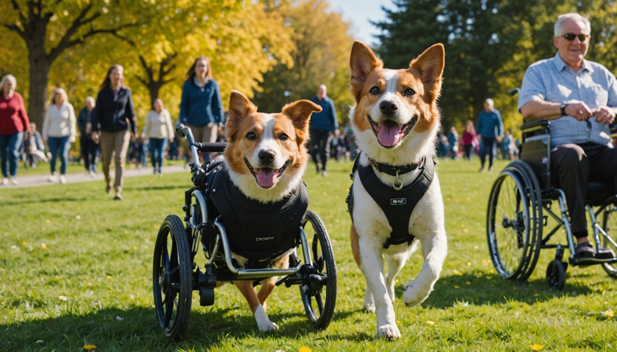 chariot chien handicape